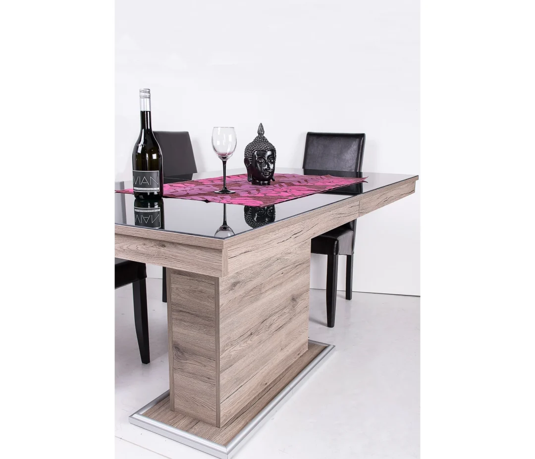 Flóra Plusz asztal - 160x88 +40cm