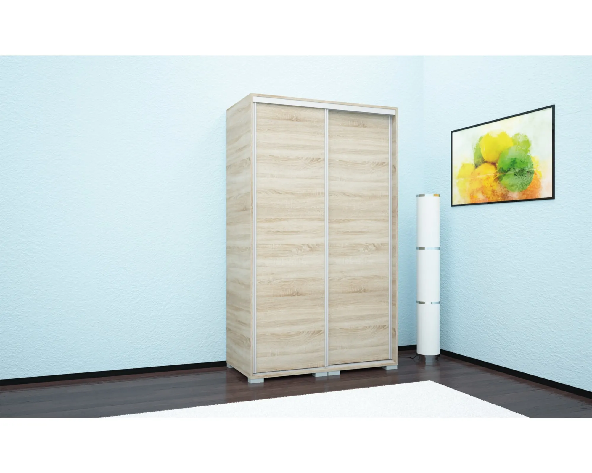 Bond tolóajtós gardróbszekrény - 120cm