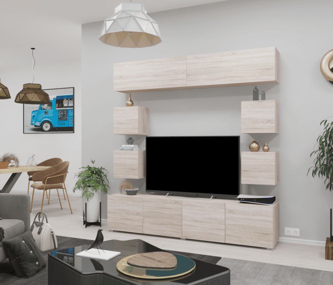 Corpus Livio 07. Nappali sor 200 cm Sonoma