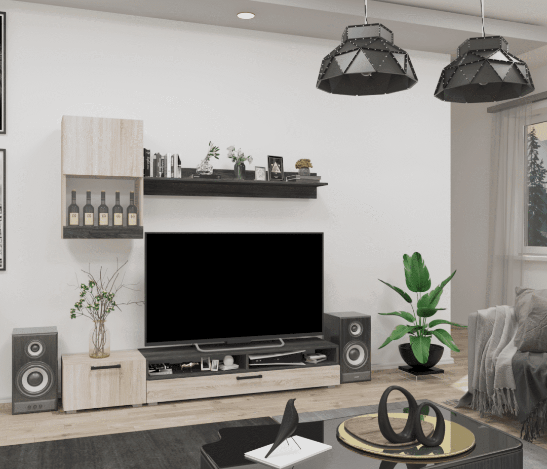 Corpus Nadin Nappali sor 188 cm Sonoma-Canterbury