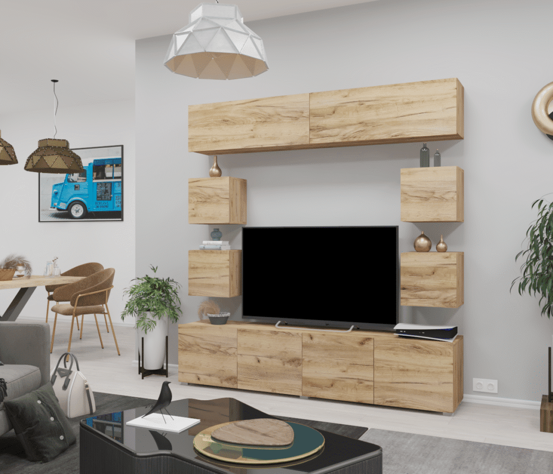 Corpus Livio 01. Nappali sor 200 cm Óarany tölgy