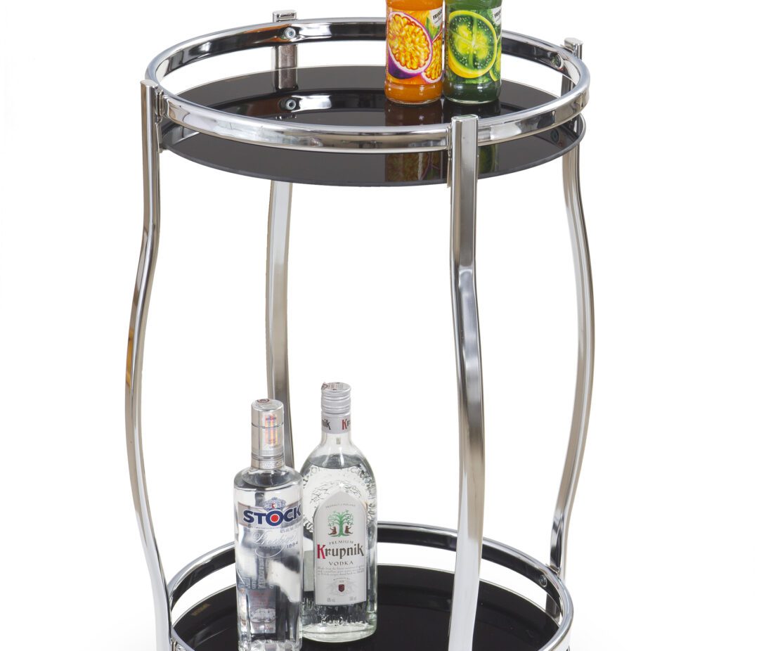 BAR-8 bárasztal, szín: fekete