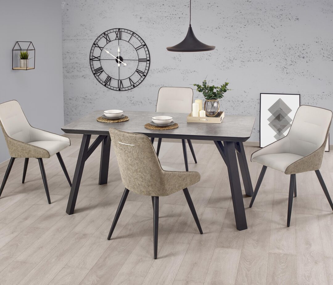 HALIFAX asztal, téglalap alakú, szín: beton