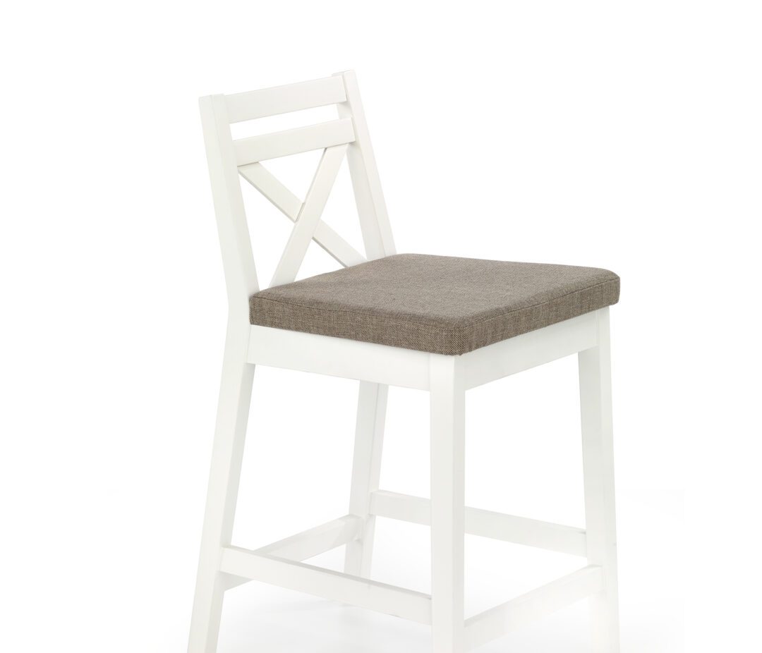 BORYS LOW bárszék, szín: fehér/bézs