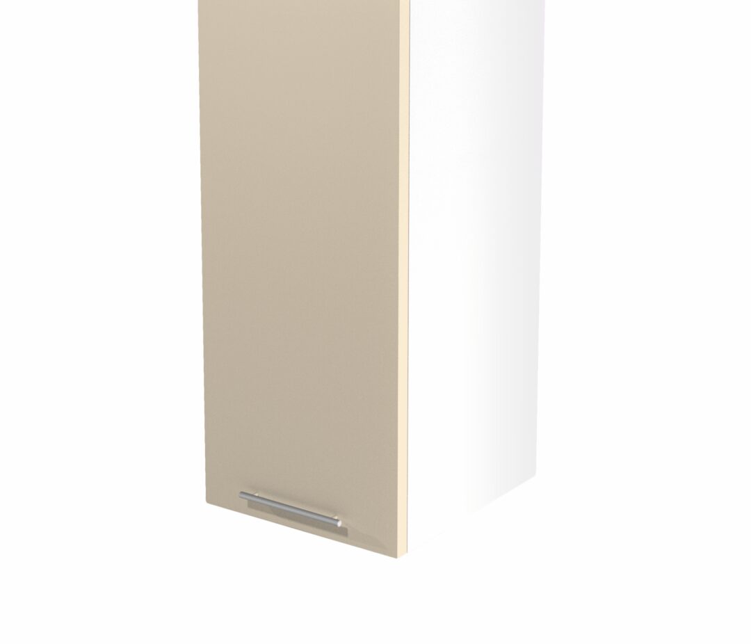 VENTO G-30/72 fali szekrény, szín: fehér/fényes bézs