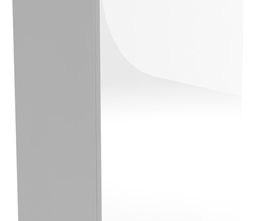 VENTO G-40/72 fali szekrény, szín: fehér/fényes fehér