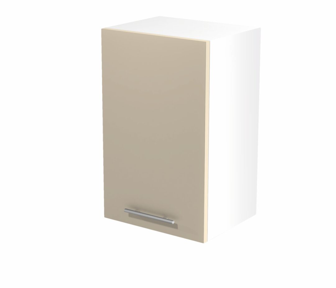 VENTO G-45/72 fali szekrény, szín: fehér/fényes bézs
