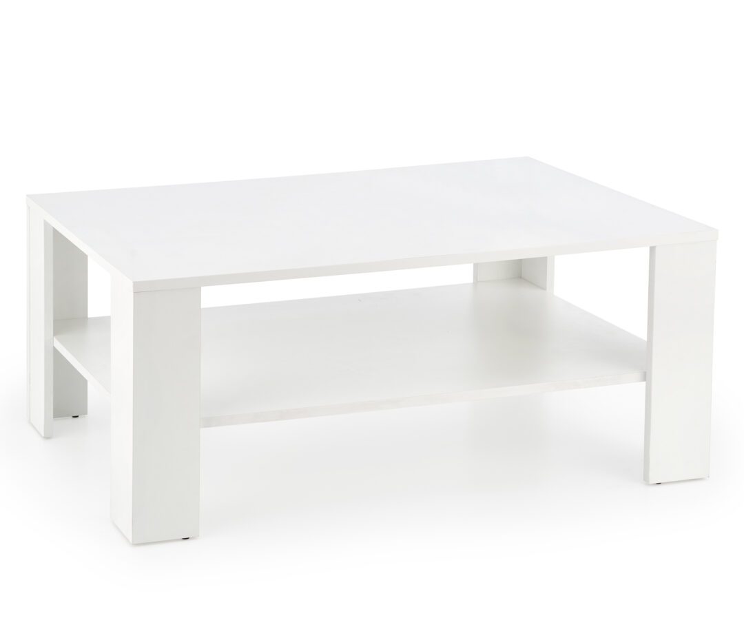 KWADRO dohányzóasztal, szín: fehér