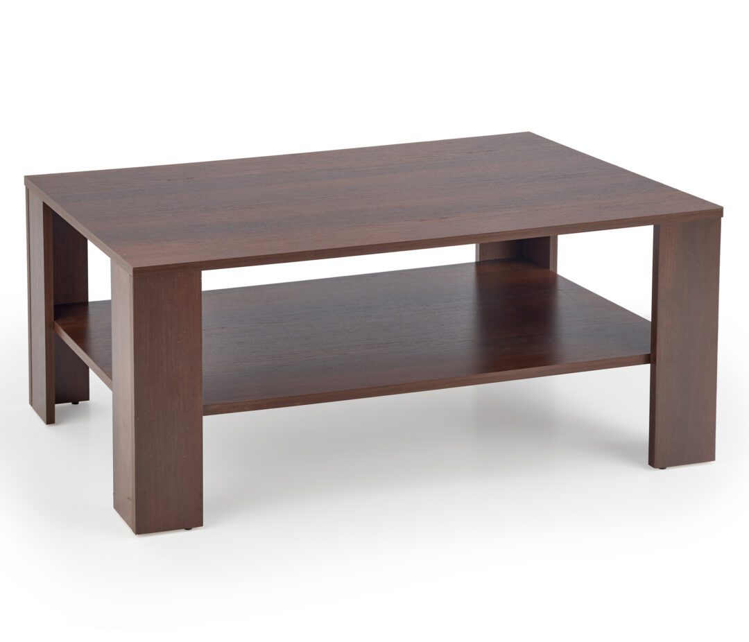 KWADRO dohányzóasztal, szín: sötét dió