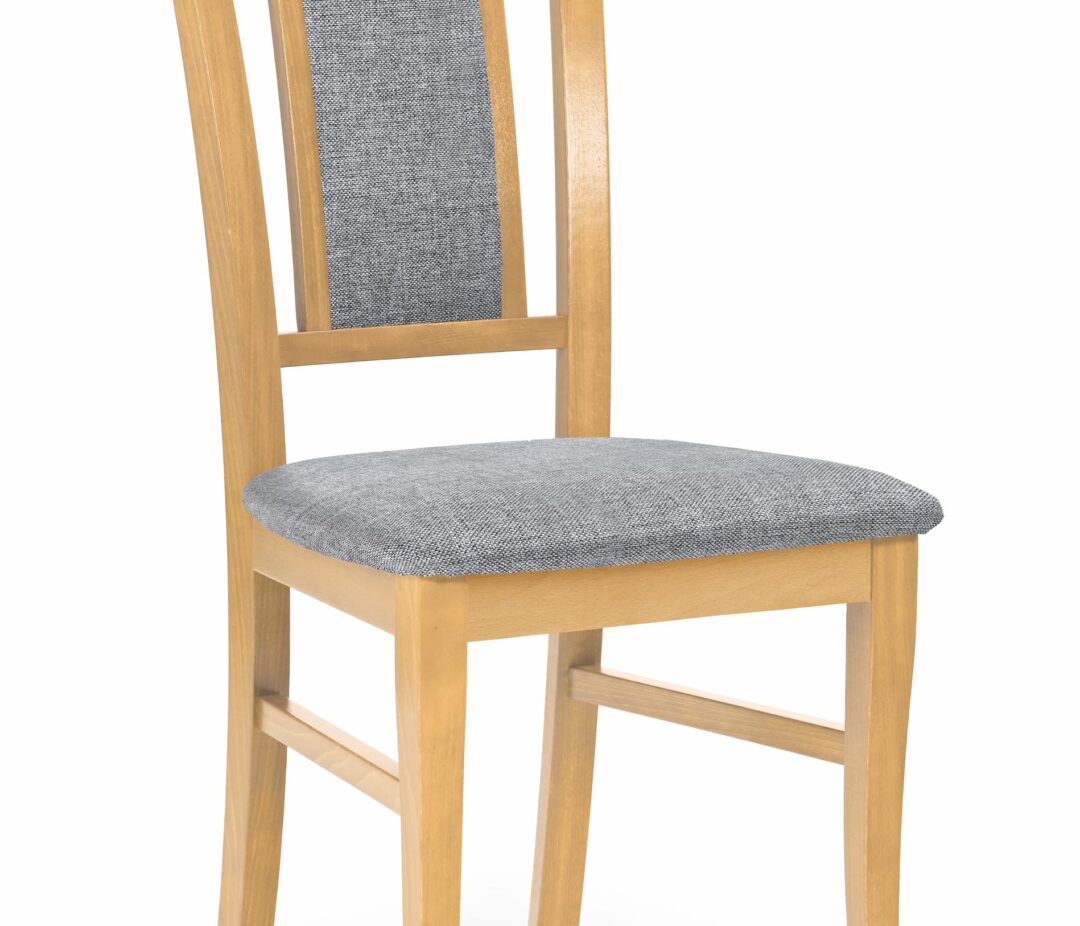 KONRAD szék, szín: szürke/méz tölgy