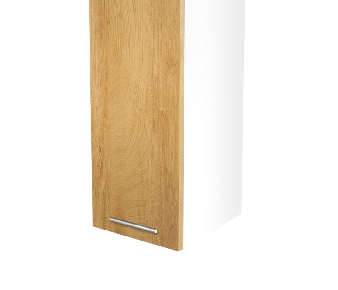 VENTO G-30/72 fali szekrény, szín: fehér/méz tölgy