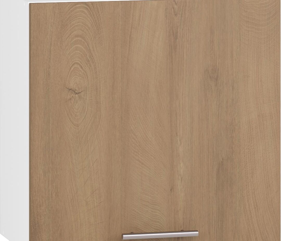 VENTO GOO-60/58 fali szekrény, szín: fehér/méz tölgy