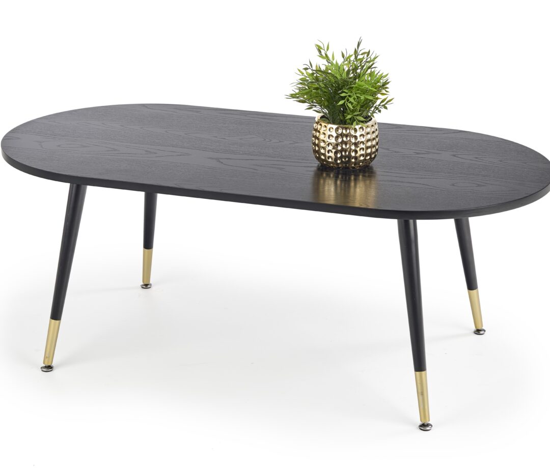 EMBOSA dohányzóasztal, szín: fekete/arany