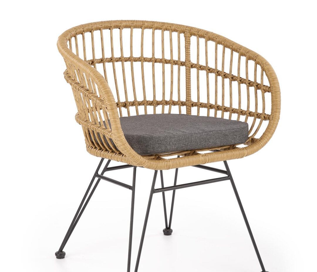 K456 szék, szín: natúr/szürke