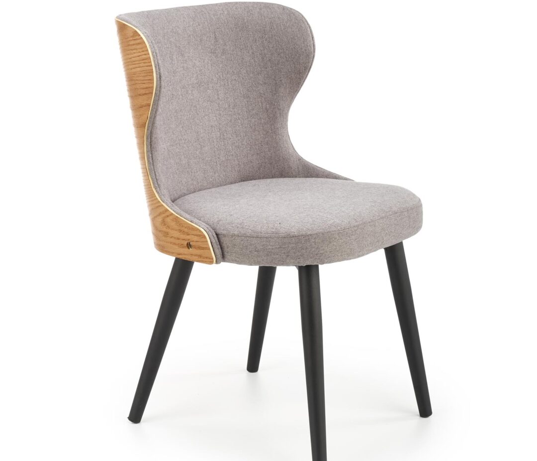 K452 szék, szín: szürke/tölgy