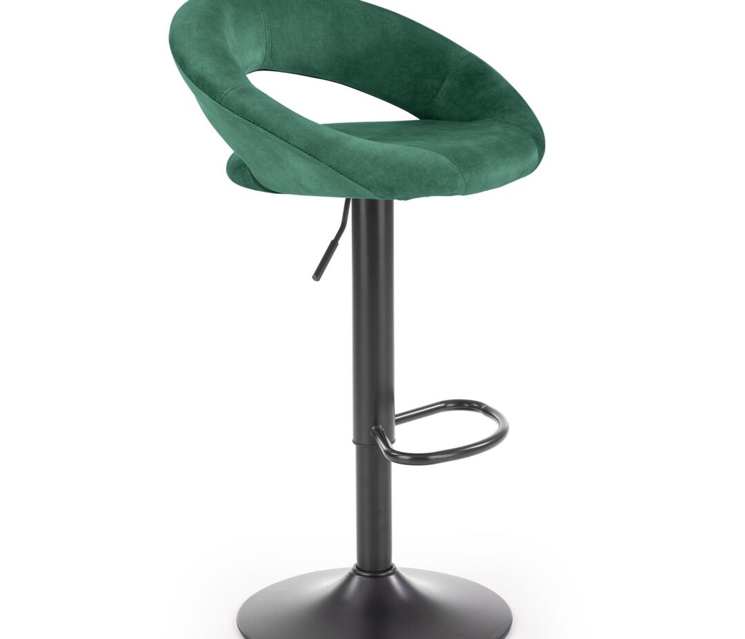 H102 bárszék, szín: sötétzöld