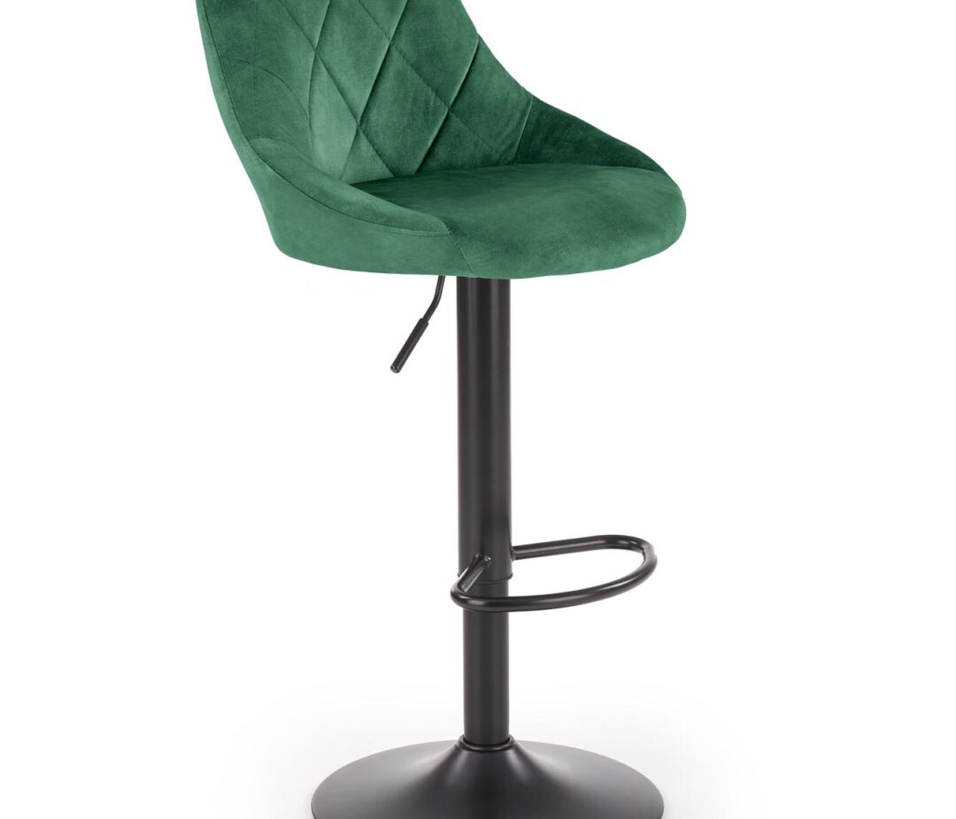 H101 bárszék, szín: sötétzöld
