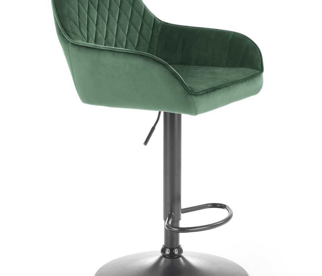 H103 bárszék, szín: sötétzöld