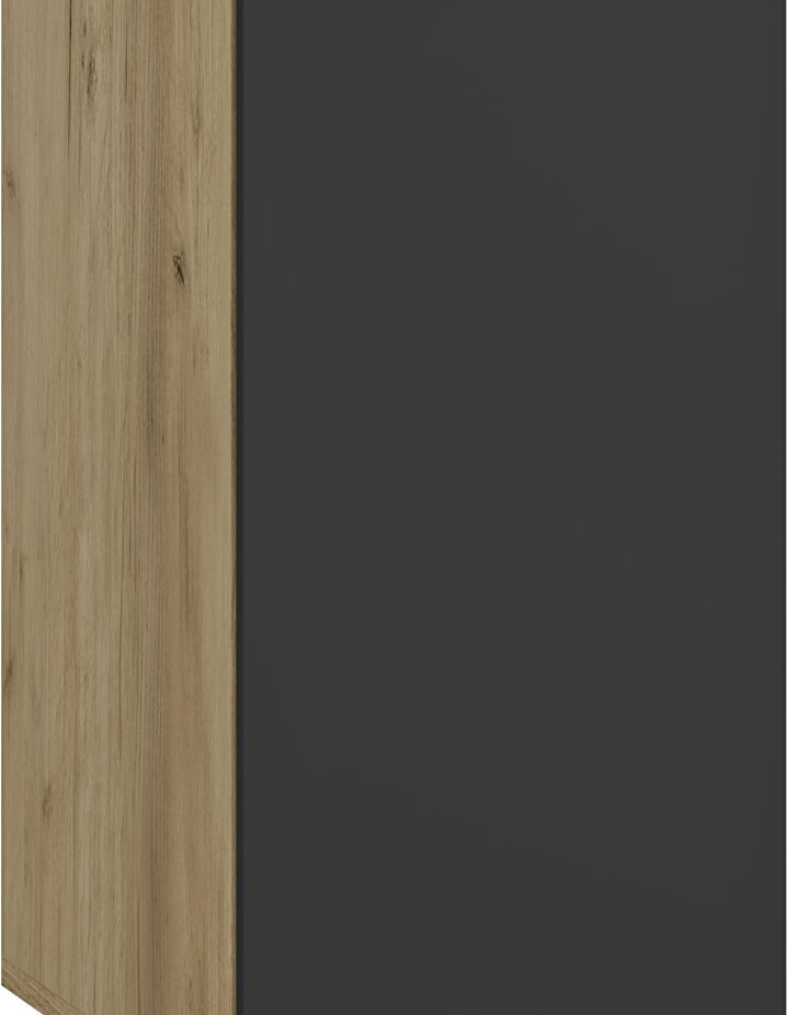 VENTO D-30/82 alsó szekrény, szín: antracit/craft tölgy