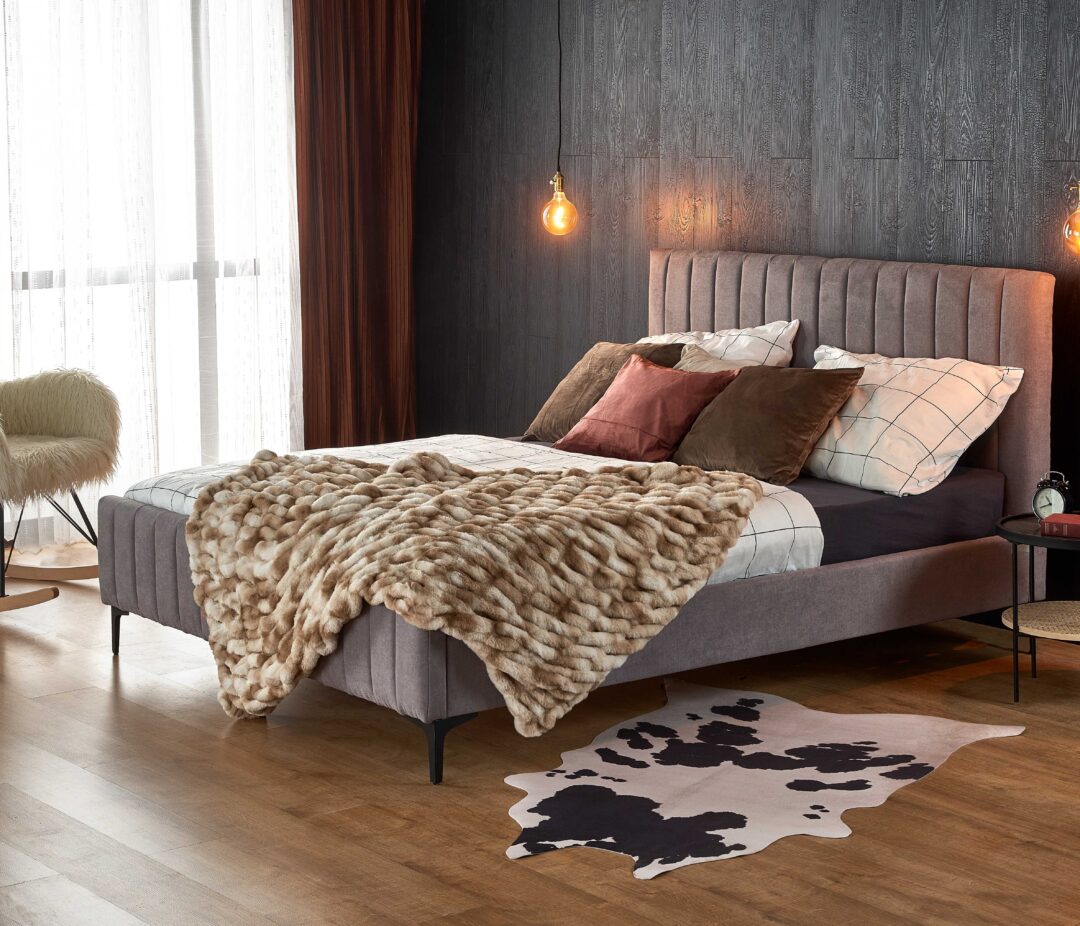 FRANCESCA 160 ágy, szín: szürke