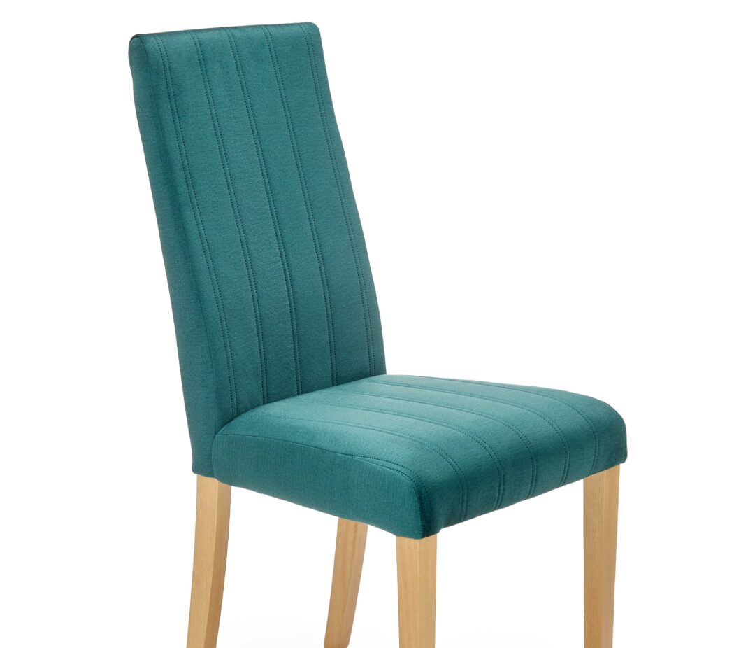 DIEGO 3 szék, szín: sötétzöld/tölgy