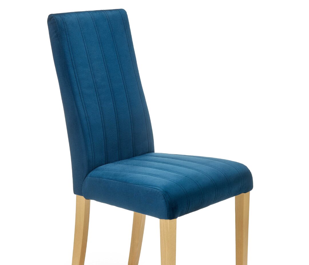 DIEGO 3 szék, szín: sötétkék/tölgy