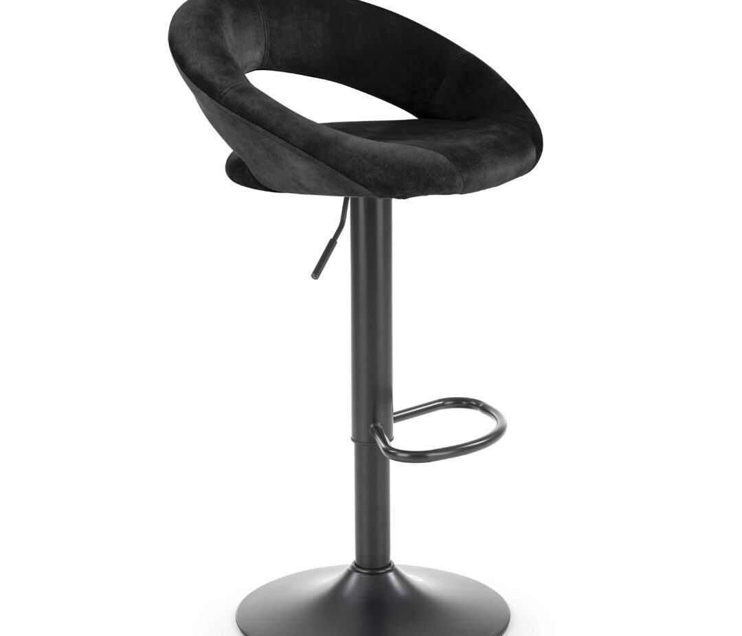 H102 bárszék, szín: fekete