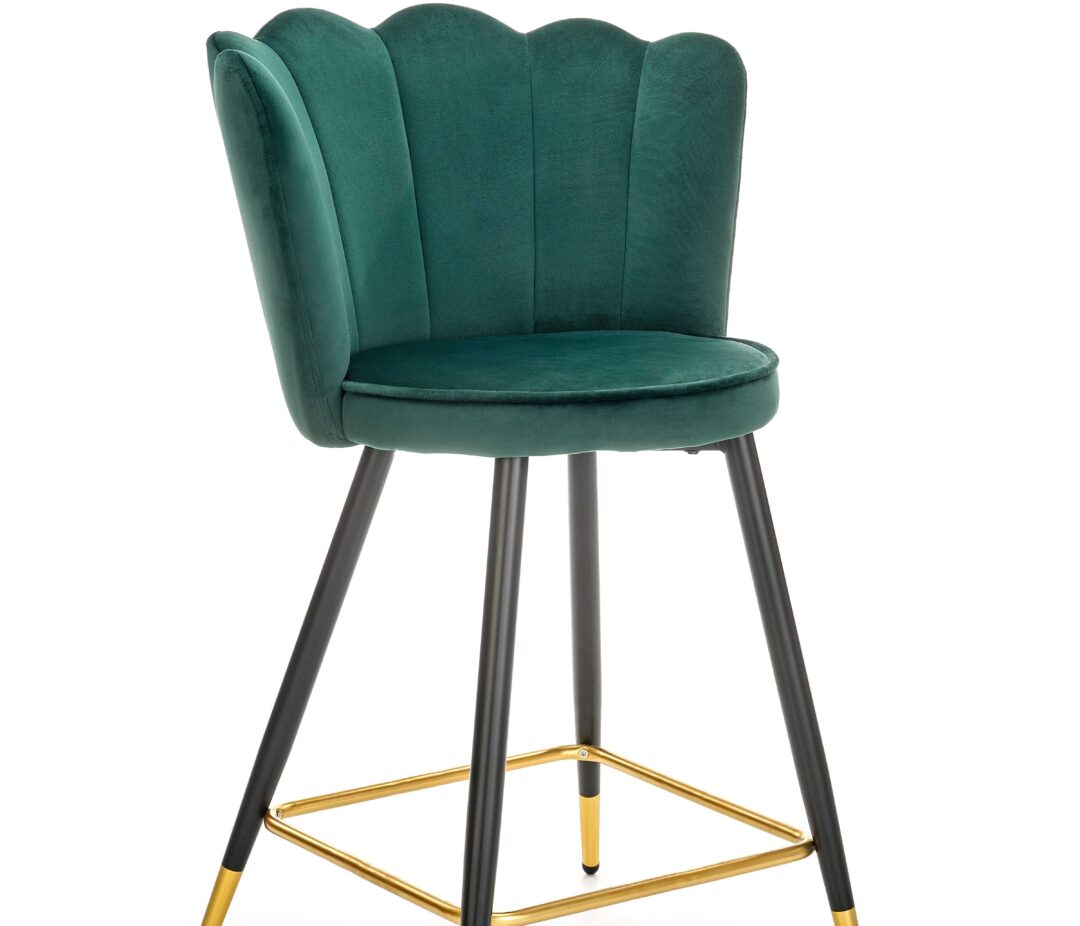 H106 bárszék, szín: sötétzöld
