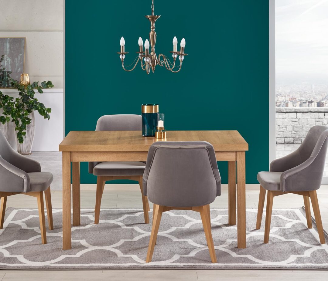 TIAGO 2 bővíthető étkezőasztal, téglalap alakú, szín: craft tölgy