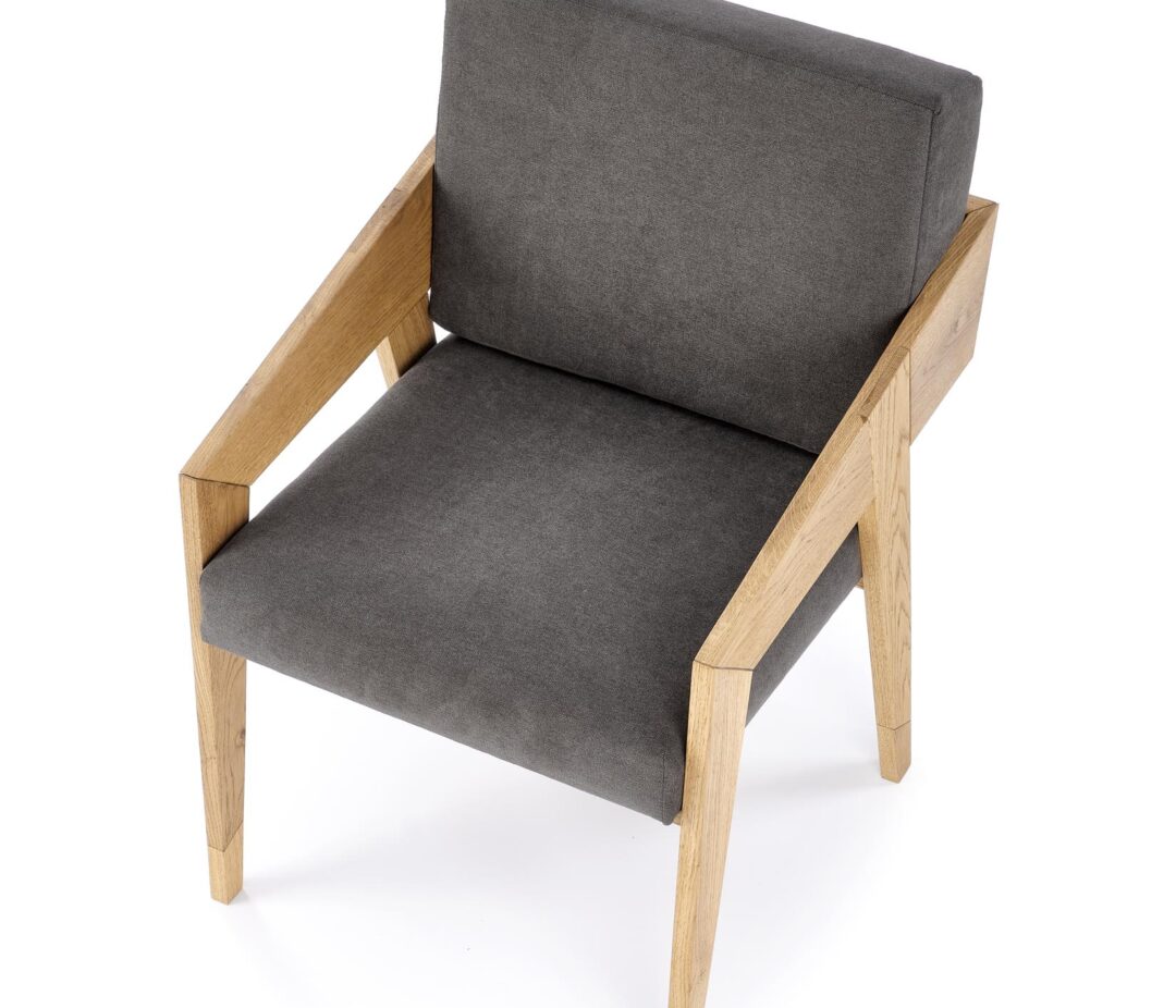 FREEDOM fotel, szín: tölgy/szürke