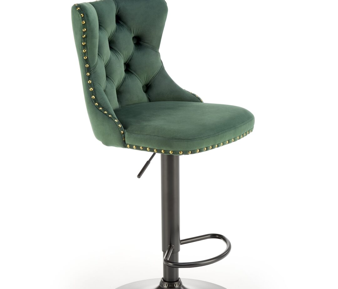 H117 bárszék, szín: sötétzöld