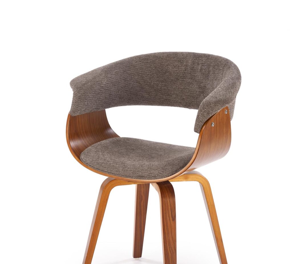 K545 szék, szín: szürke/dió