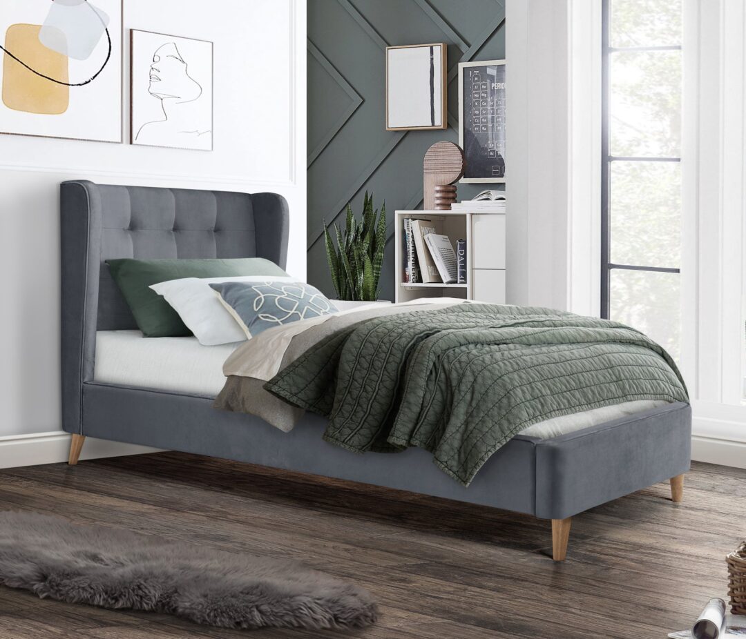 ESTELLA 90 ágy, szín: szürke