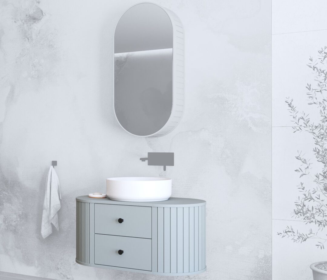 VENEZIA SU mosdó alatti szekrény, szín: fjord matt