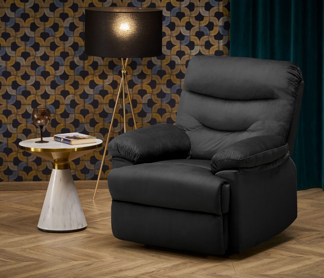 DRAGER relax fotel, szín: fekete