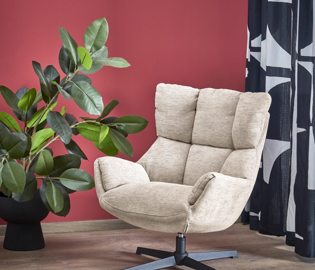 ORINOKO forgó pihenőfotel, szín: bézs