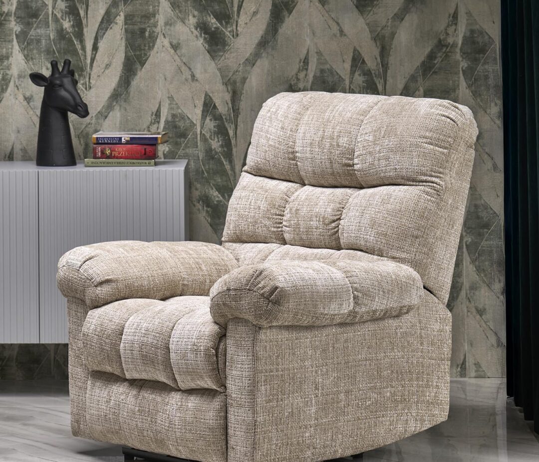 AMORE elektromos relax fotel, szín: bézs