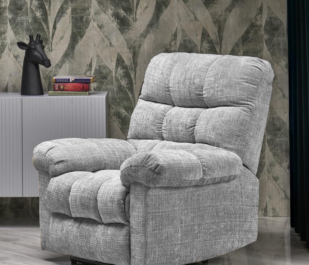 AMORE elektromos relax fotel, szín: szürke