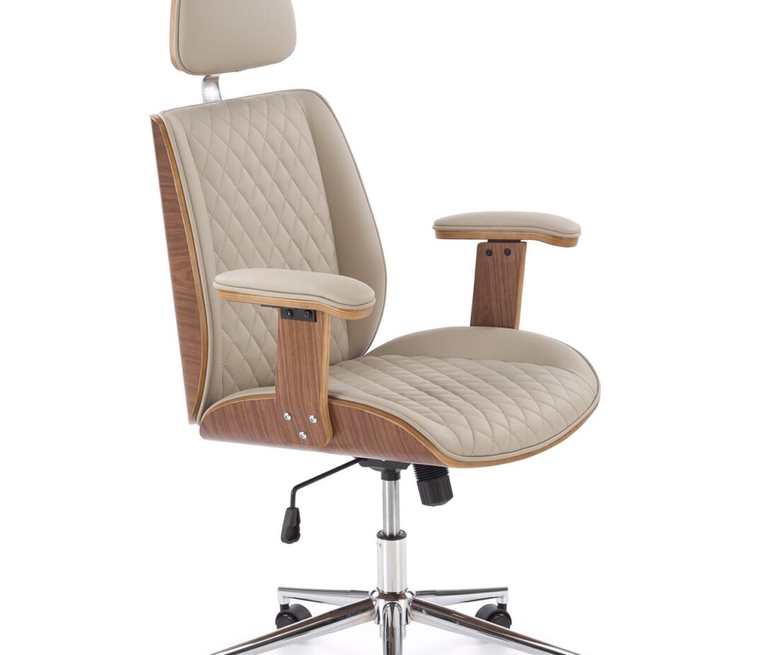 TIMBER forgószék, billenő mechanika, szín: dió/bézs