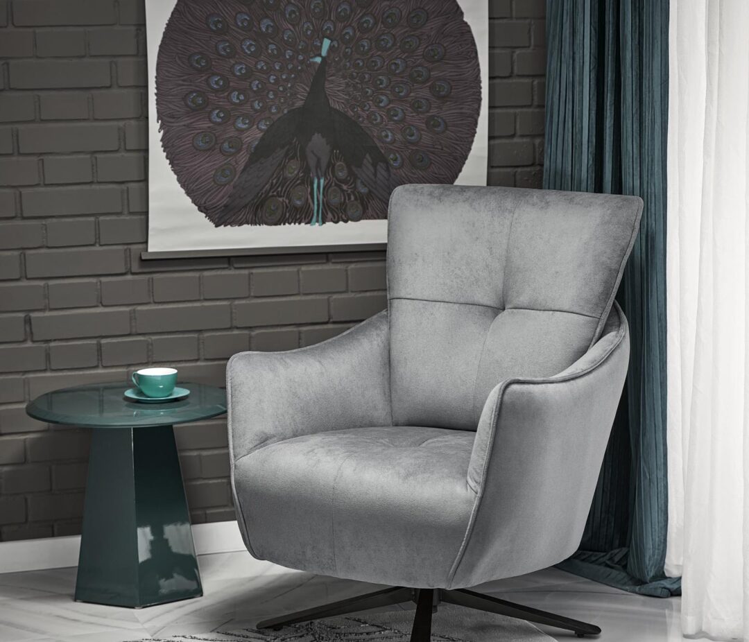 SCAMPI forgó pihenőfotel, szín: szürke