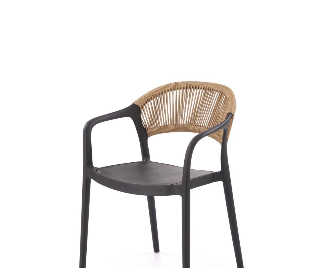 K582 szék, szín: fekete/natúr