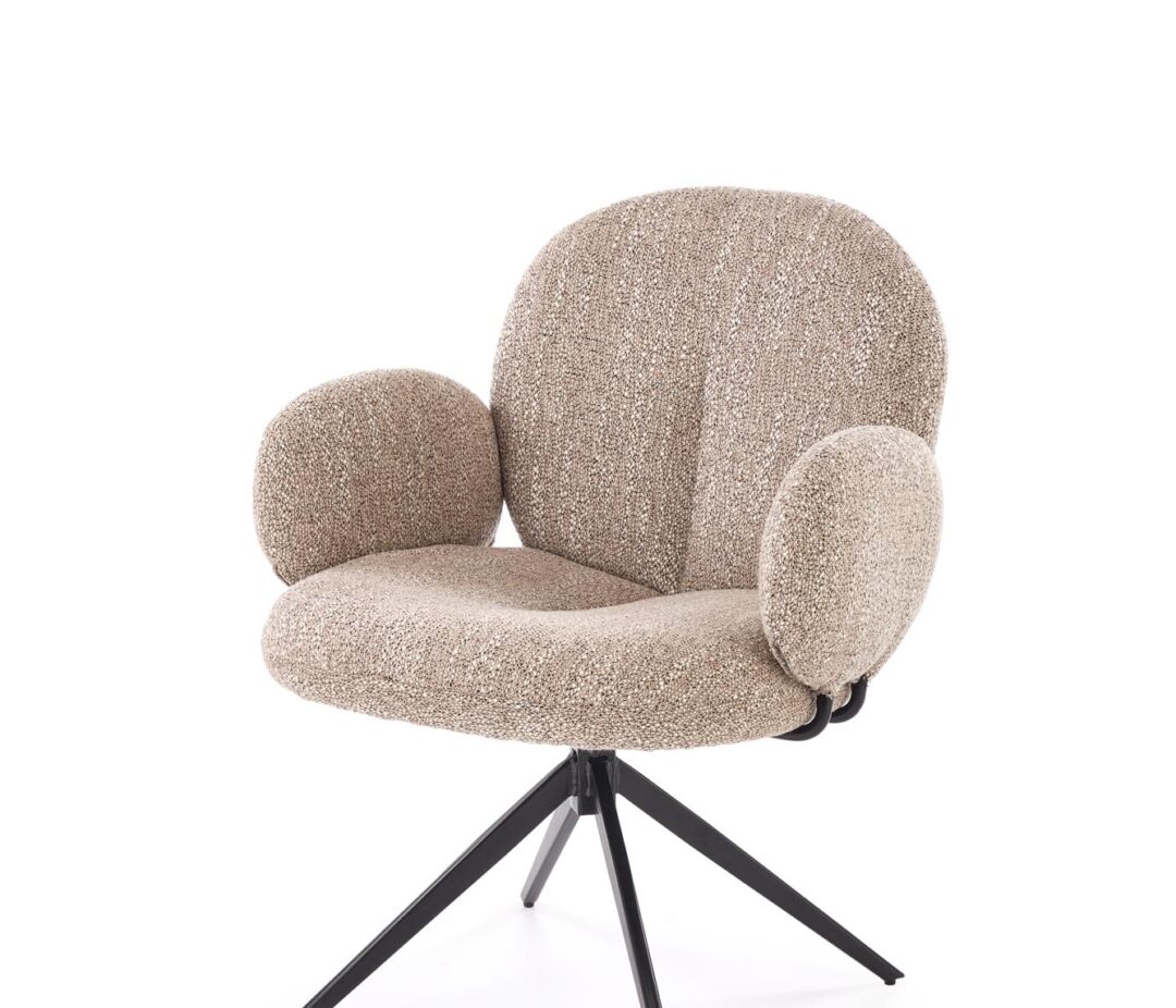 K568 forgatható szék, szín: sötét bézs