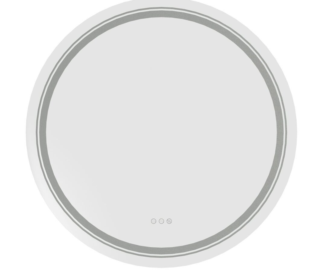 DOVER 60 fürdőszobai fali tükör, szín: ezüst